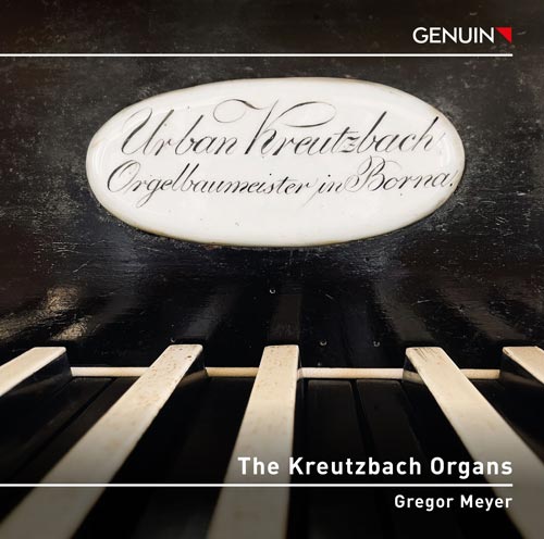 forwardCD album cover 'Die Kreutzbach-Orgeln' (GEN 24862) with Gregor Meyer